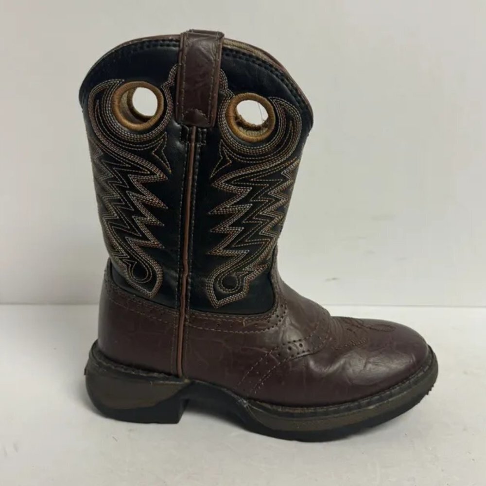 Durango Rebel Western Boot Brown Size 13 M Little Kid
